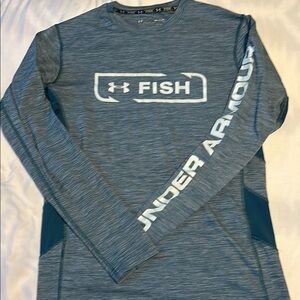 Women’s Under Armour Fish Heatgear Shirt Size Small